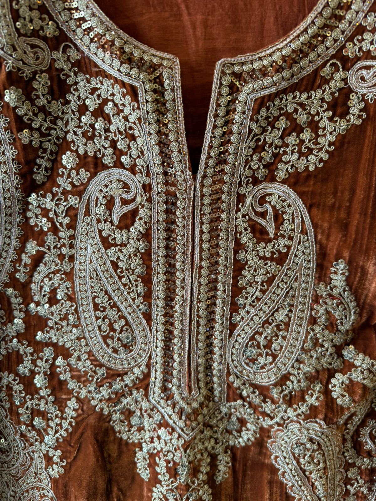 CRUSHED VELVET COORD SET