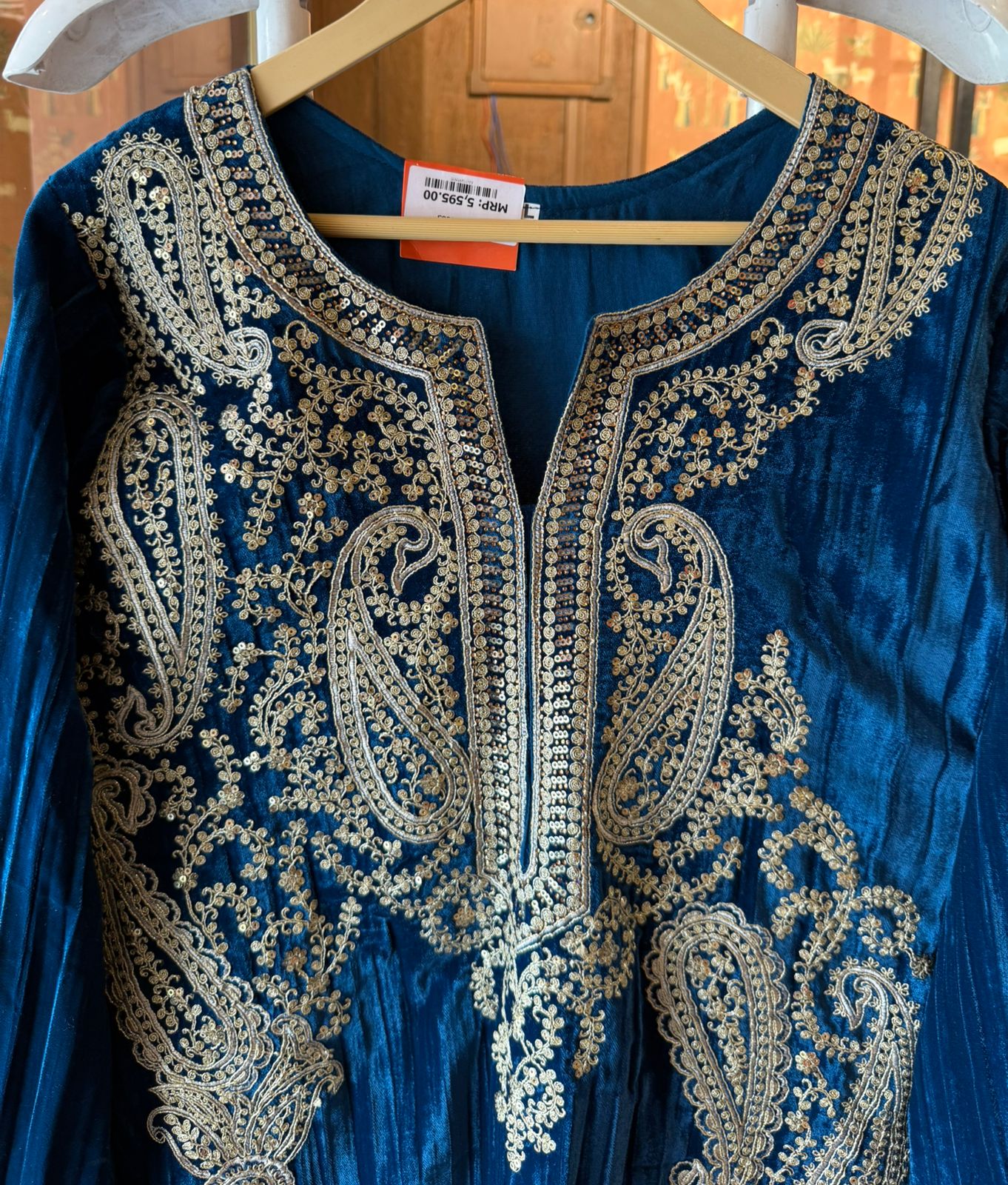 CRUSHED VELVET COORD SET