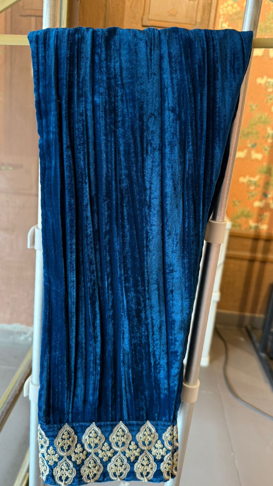 CRUSHED VELVET COORD SET