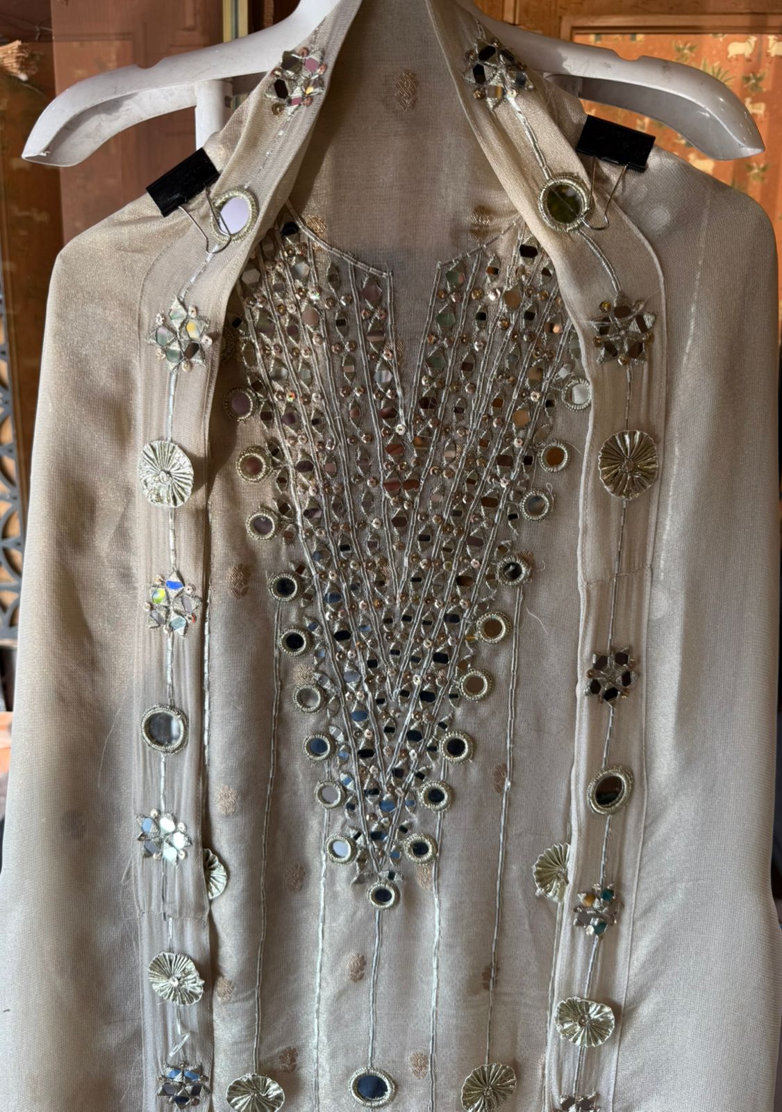 Cream/Ivory base kurta