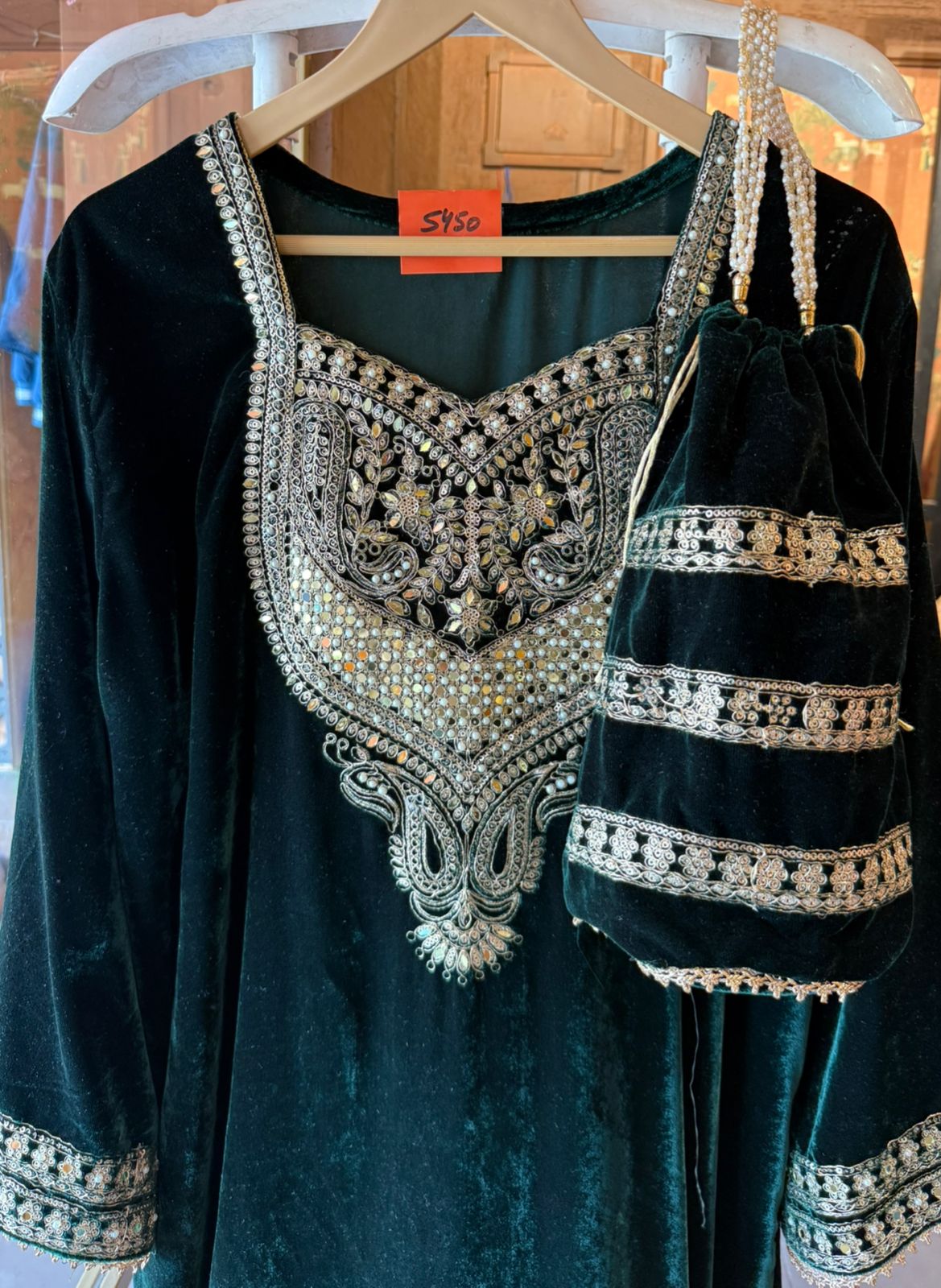 Velvet Long dress