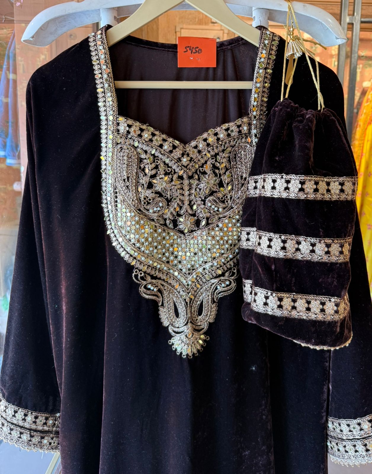 Velvet Long dress