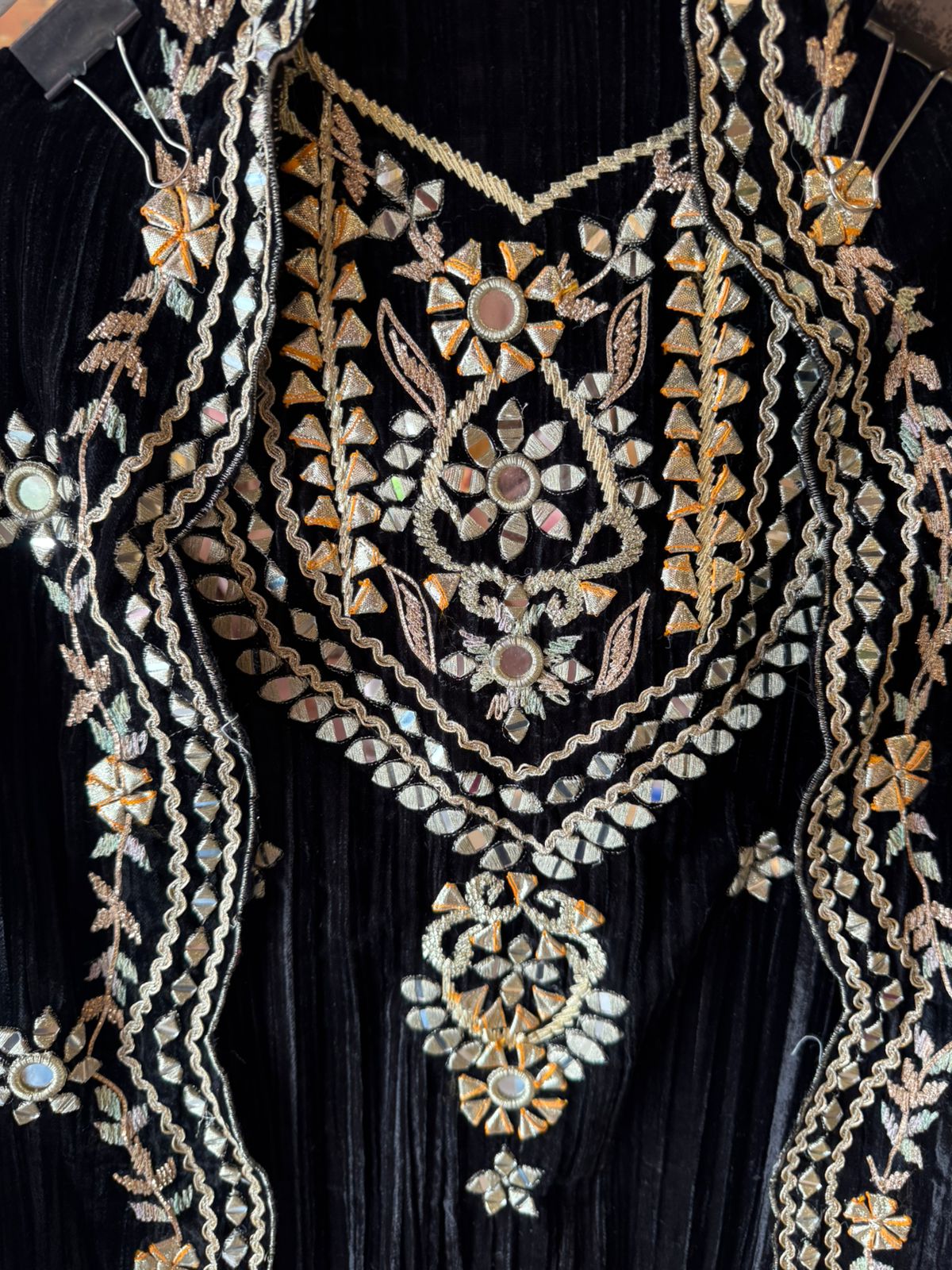 Luxurious rich velvet suit