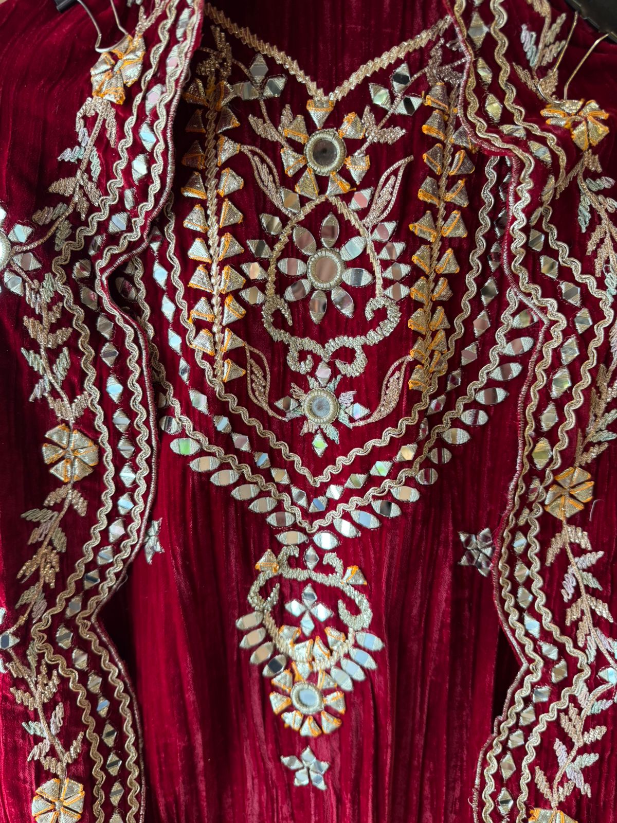 Luxurious rich velvet suit