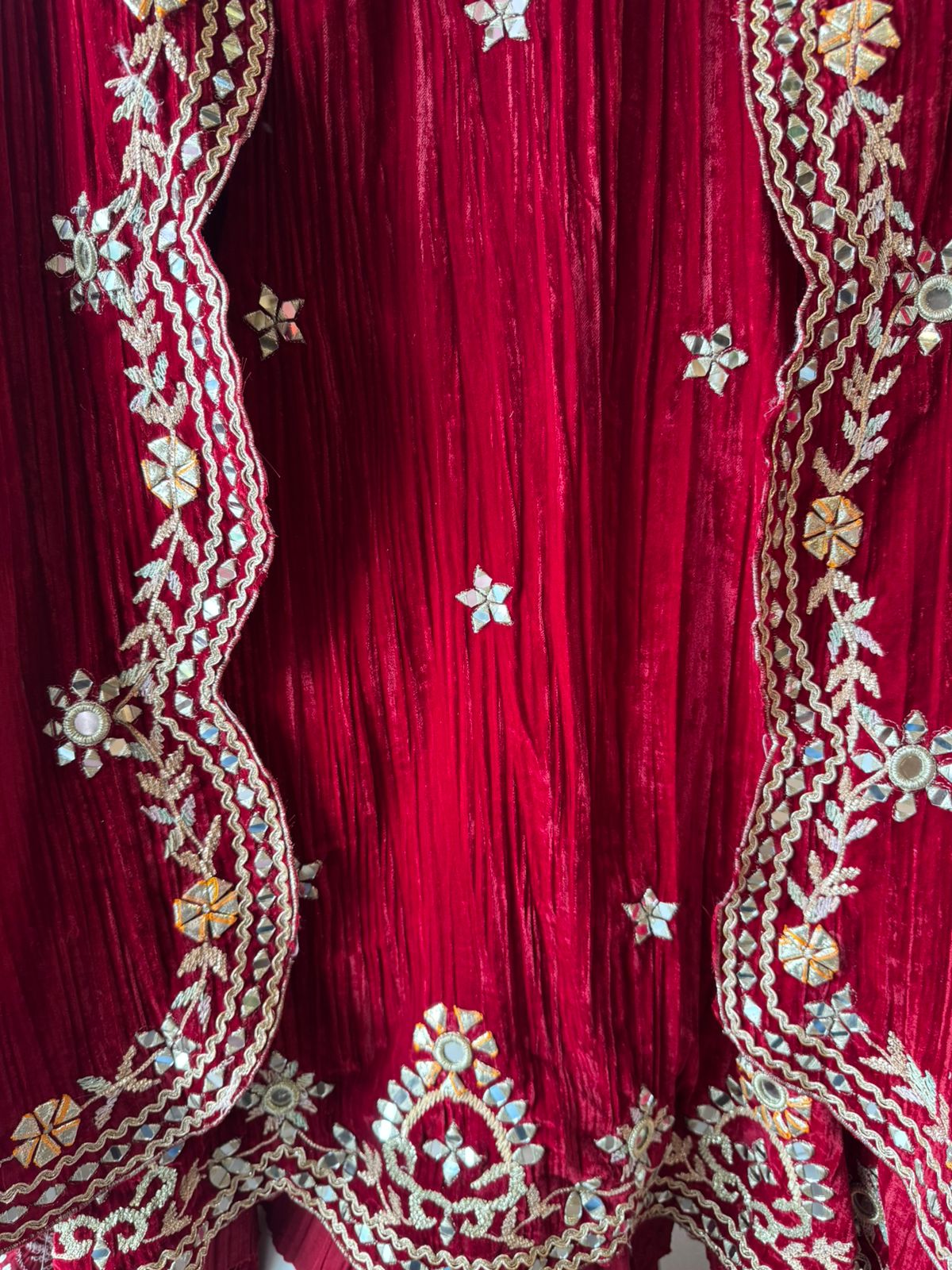 Luxurious rich velvet suit