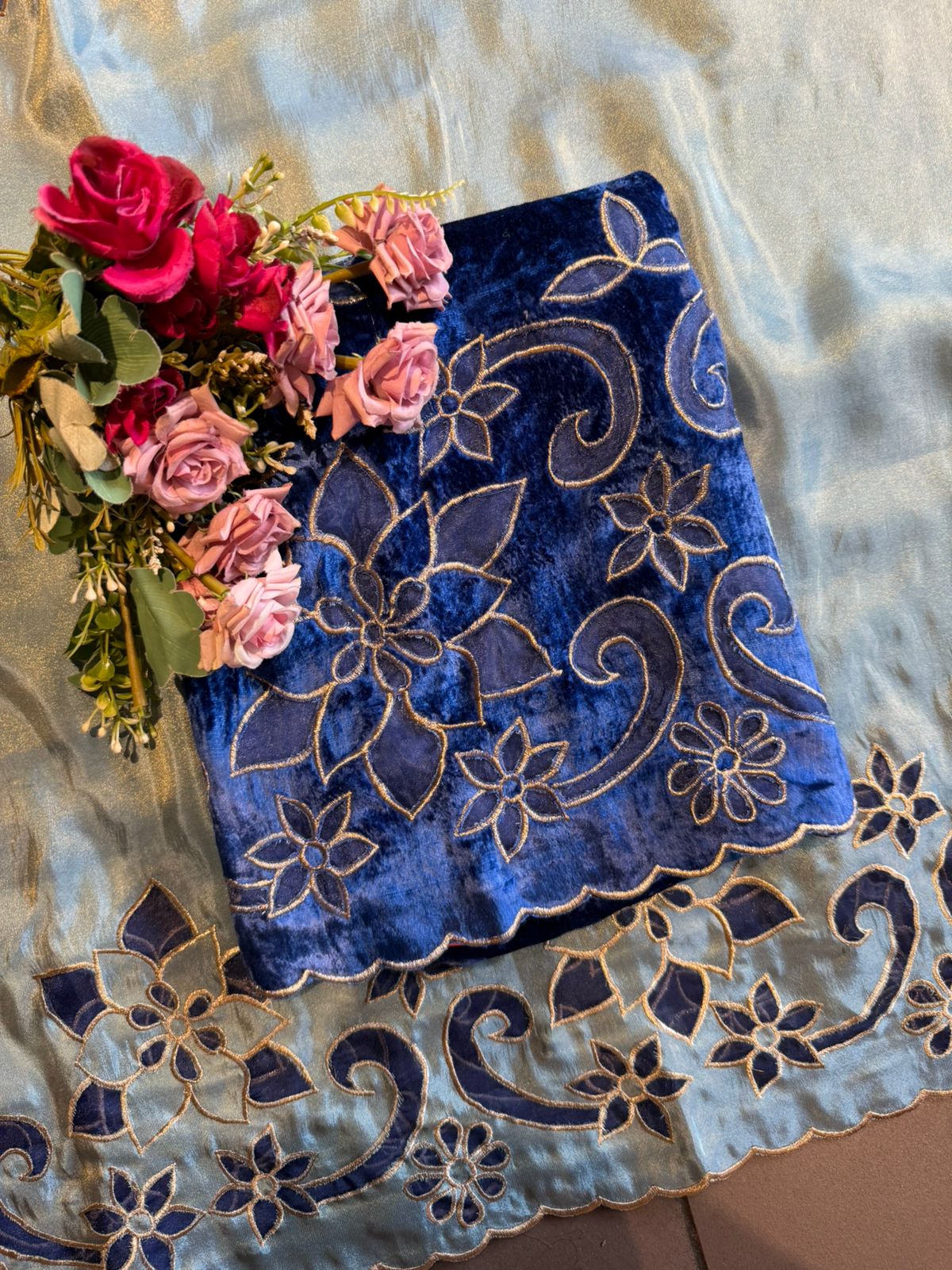 Pure silk velvet Shirt
