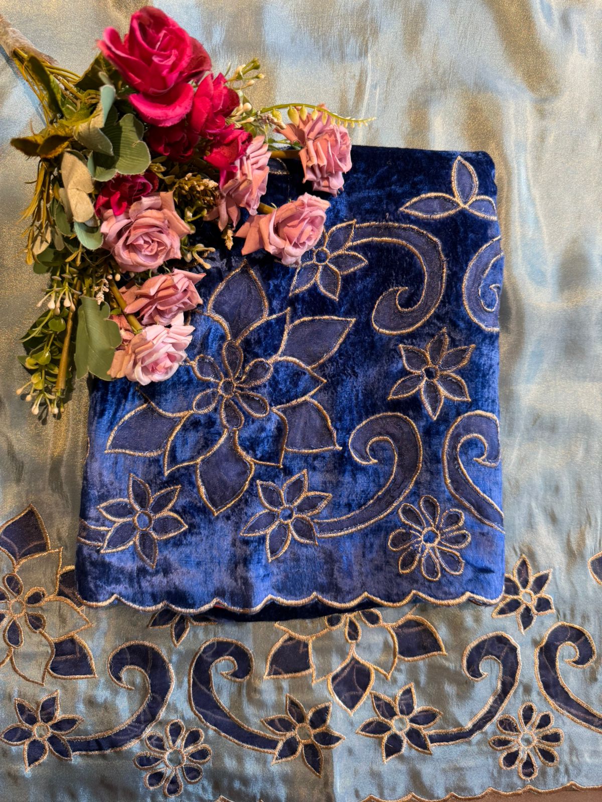 Pure silk velvet Shirt