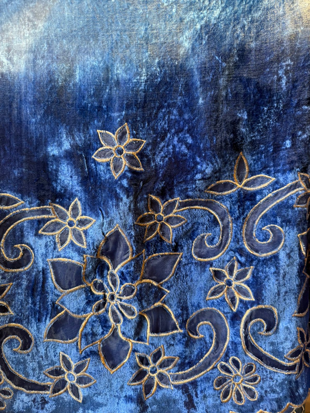 Pure silk velvet Shirt