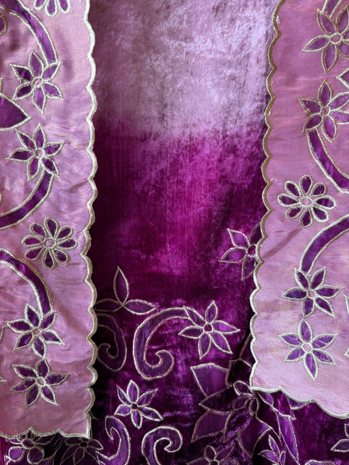 Pure silk velvet Shirt