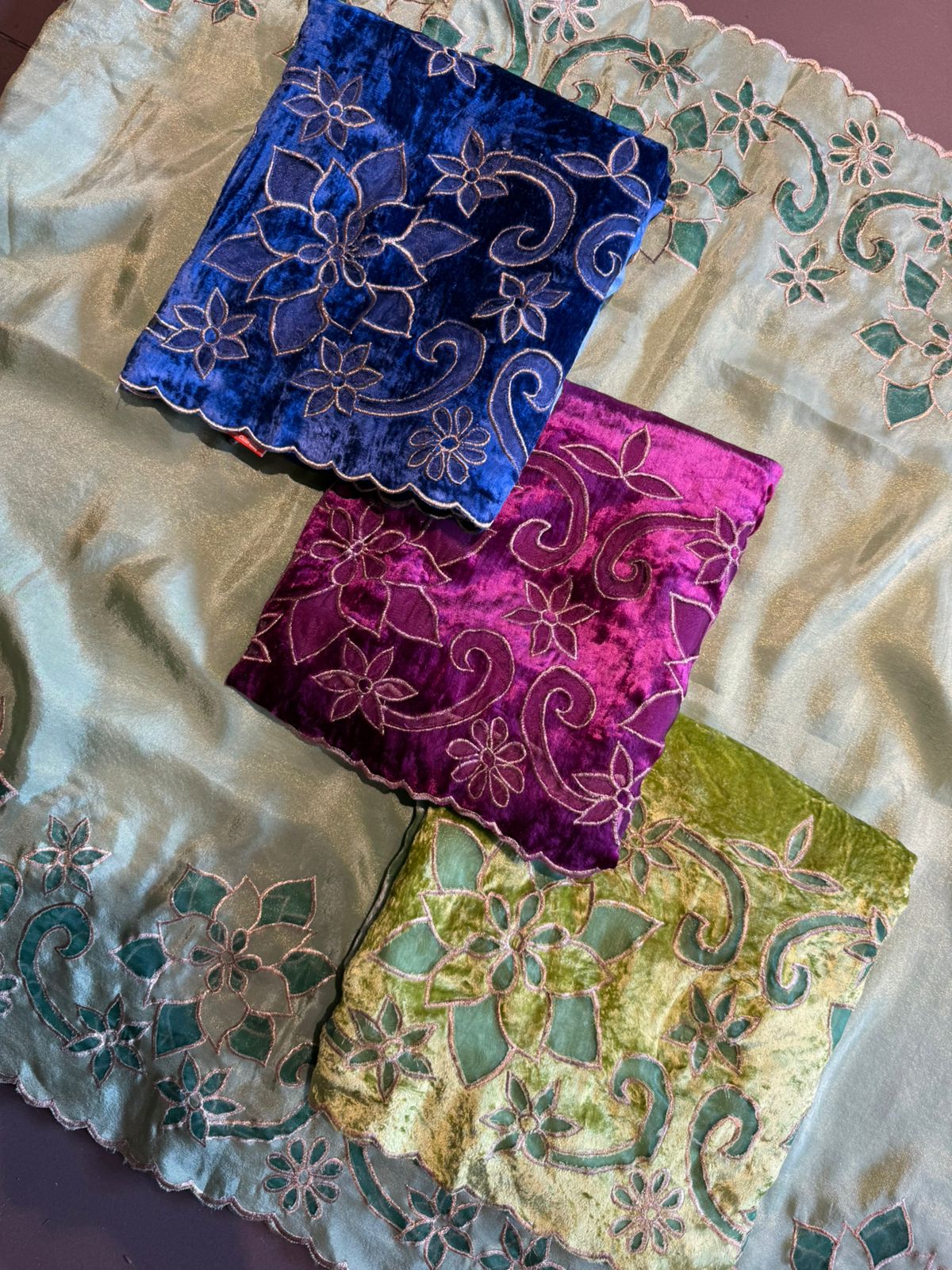 Pure silk velvet Shirt