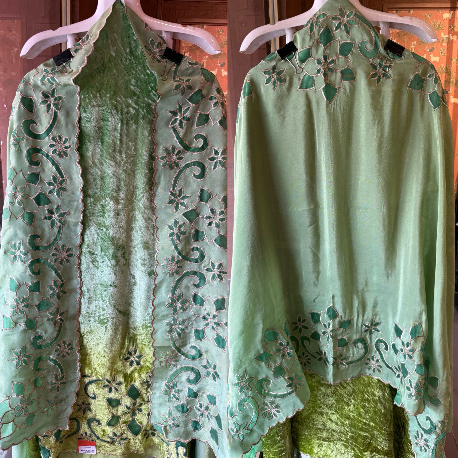 Pure silk velvet Shirt
