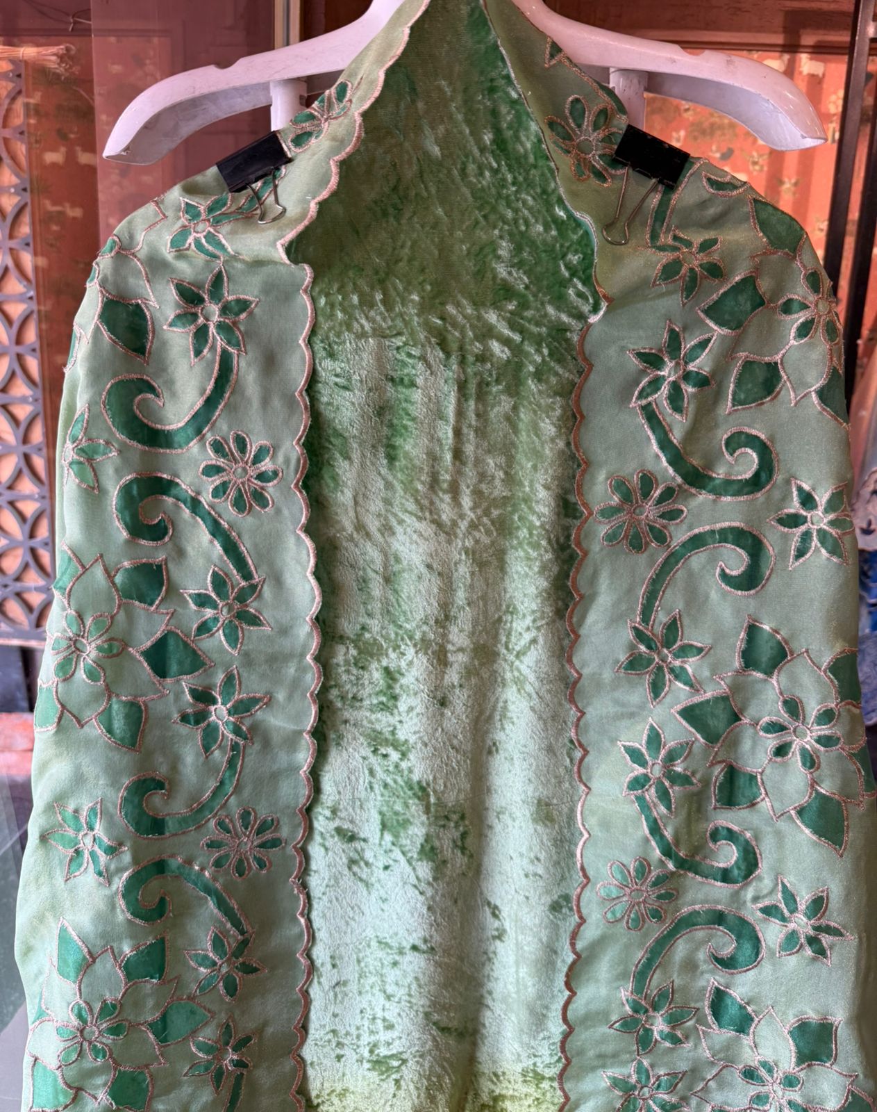 Pure silk velvet Shirt