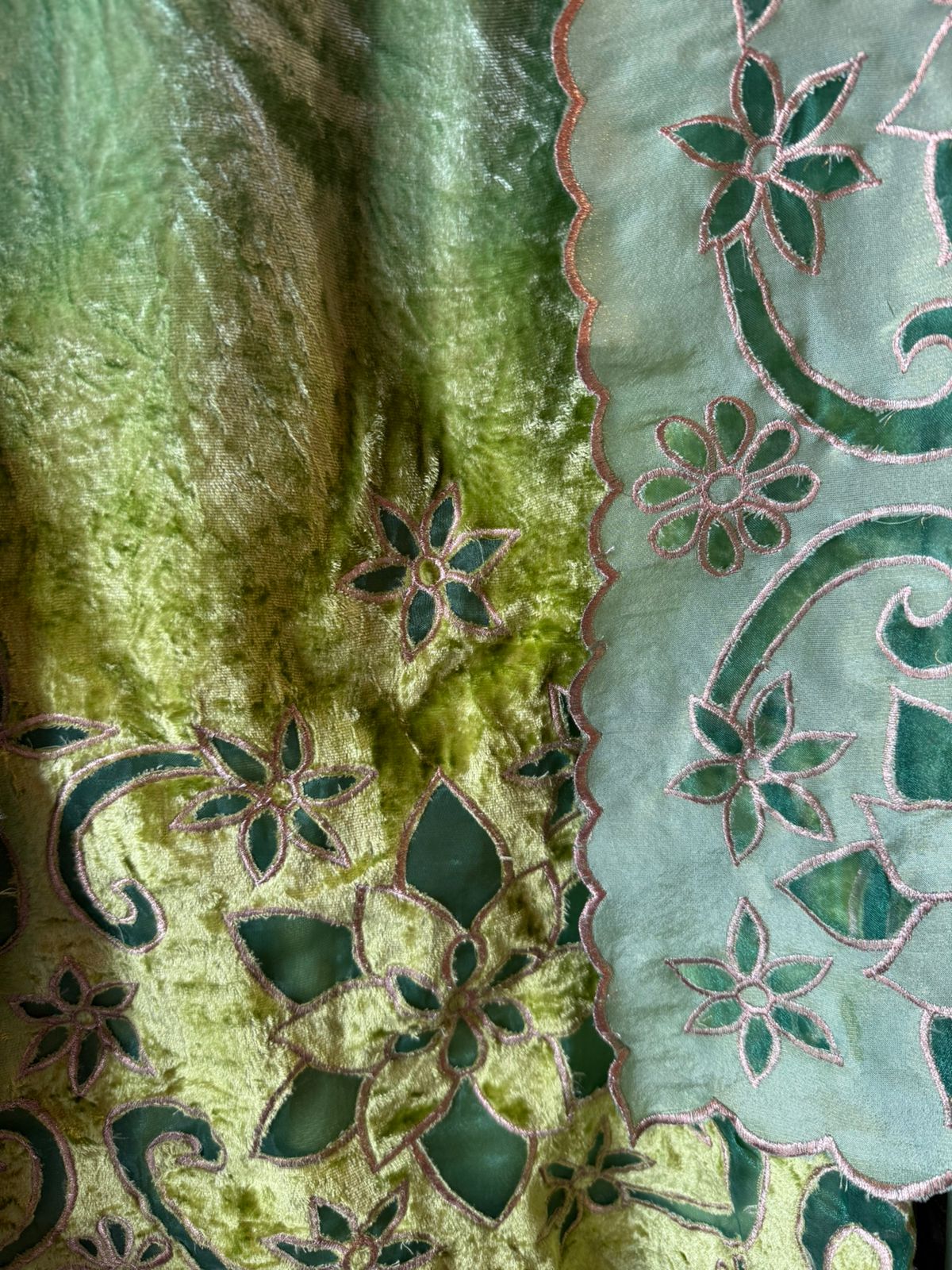 Pure silk velvet Shirt