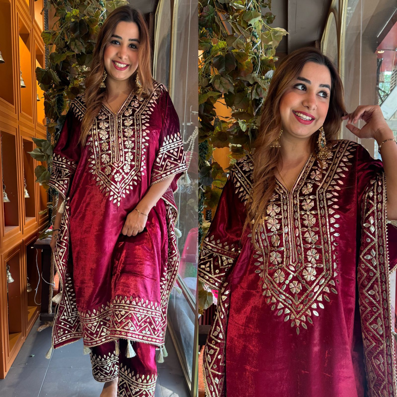 Velvet Kaaftan set