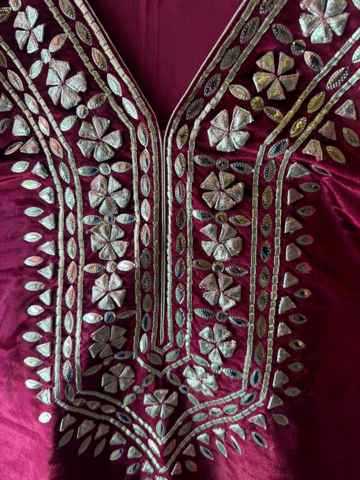 Velvet Kaaftan set