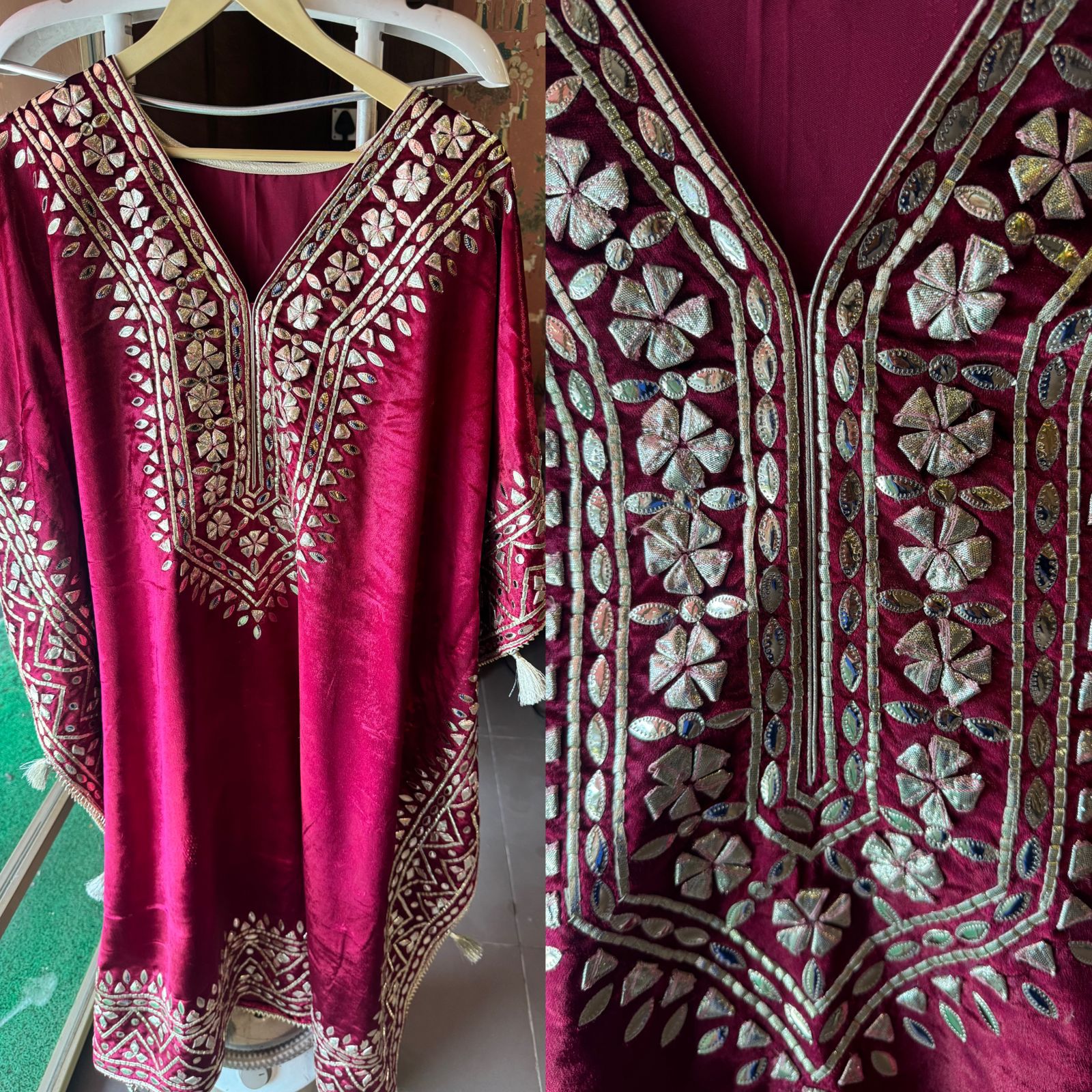 Velvet Kaaftan set