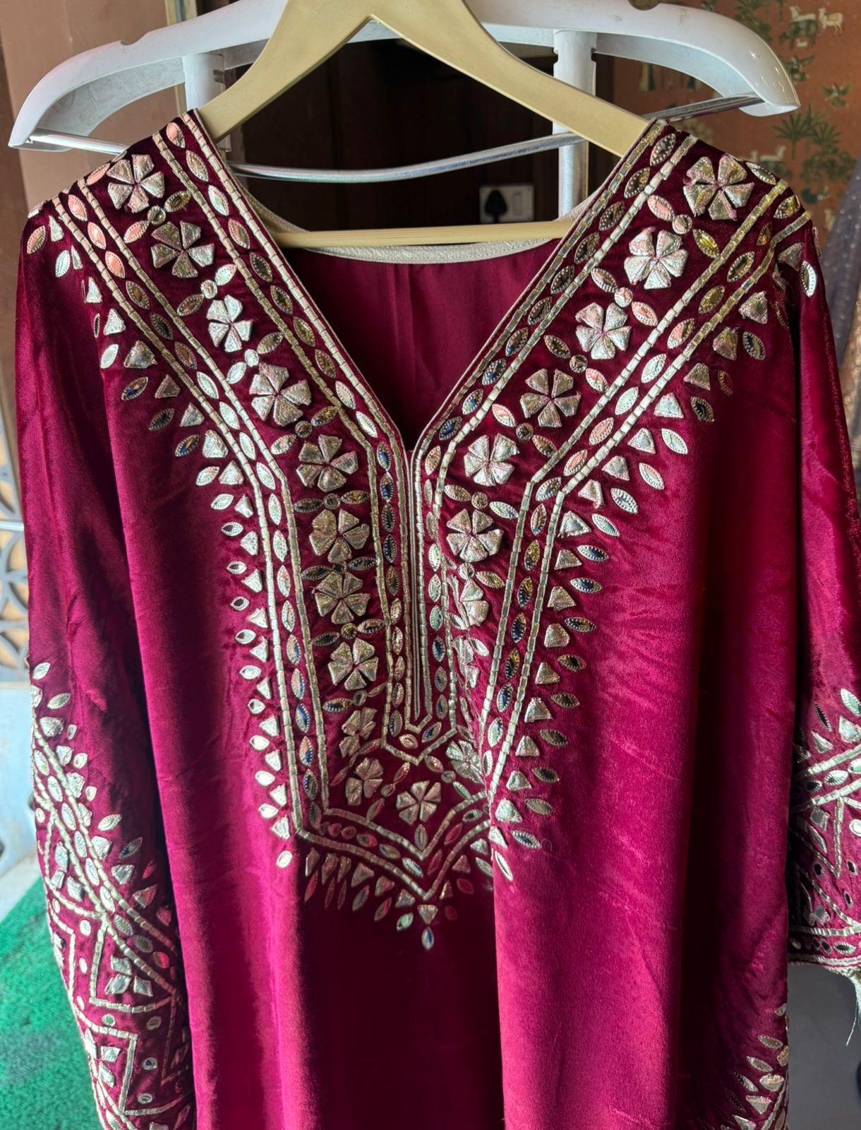 Velvet Kaaftan set