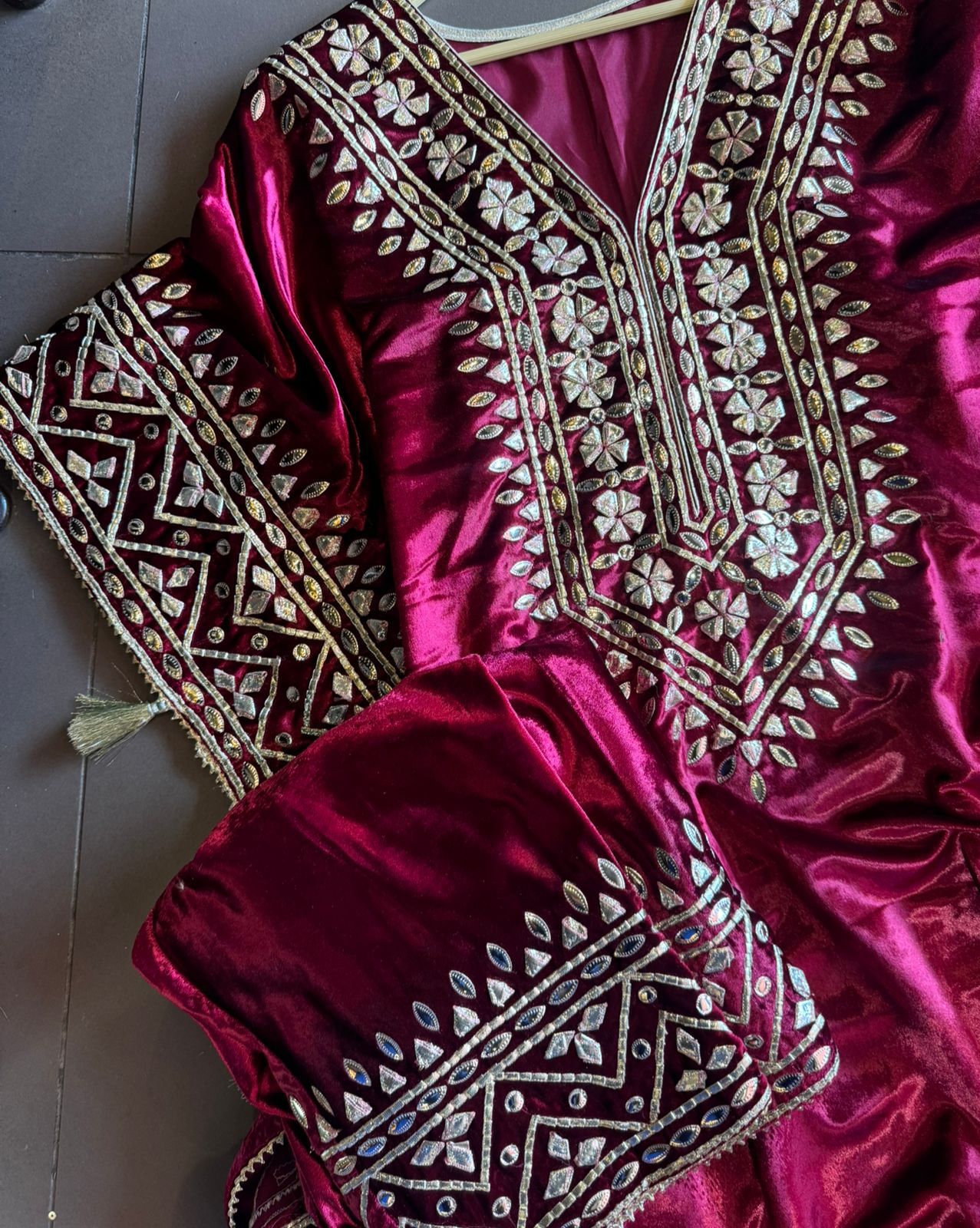 Velvet Kaaftan set