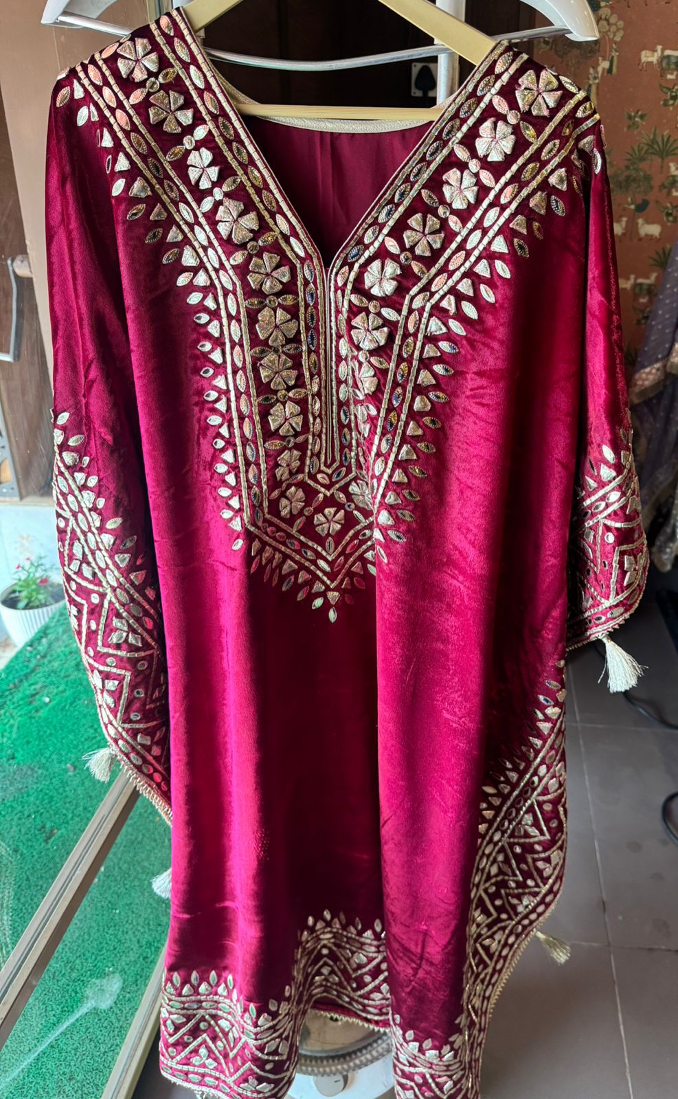 Velvet Kaaftan set