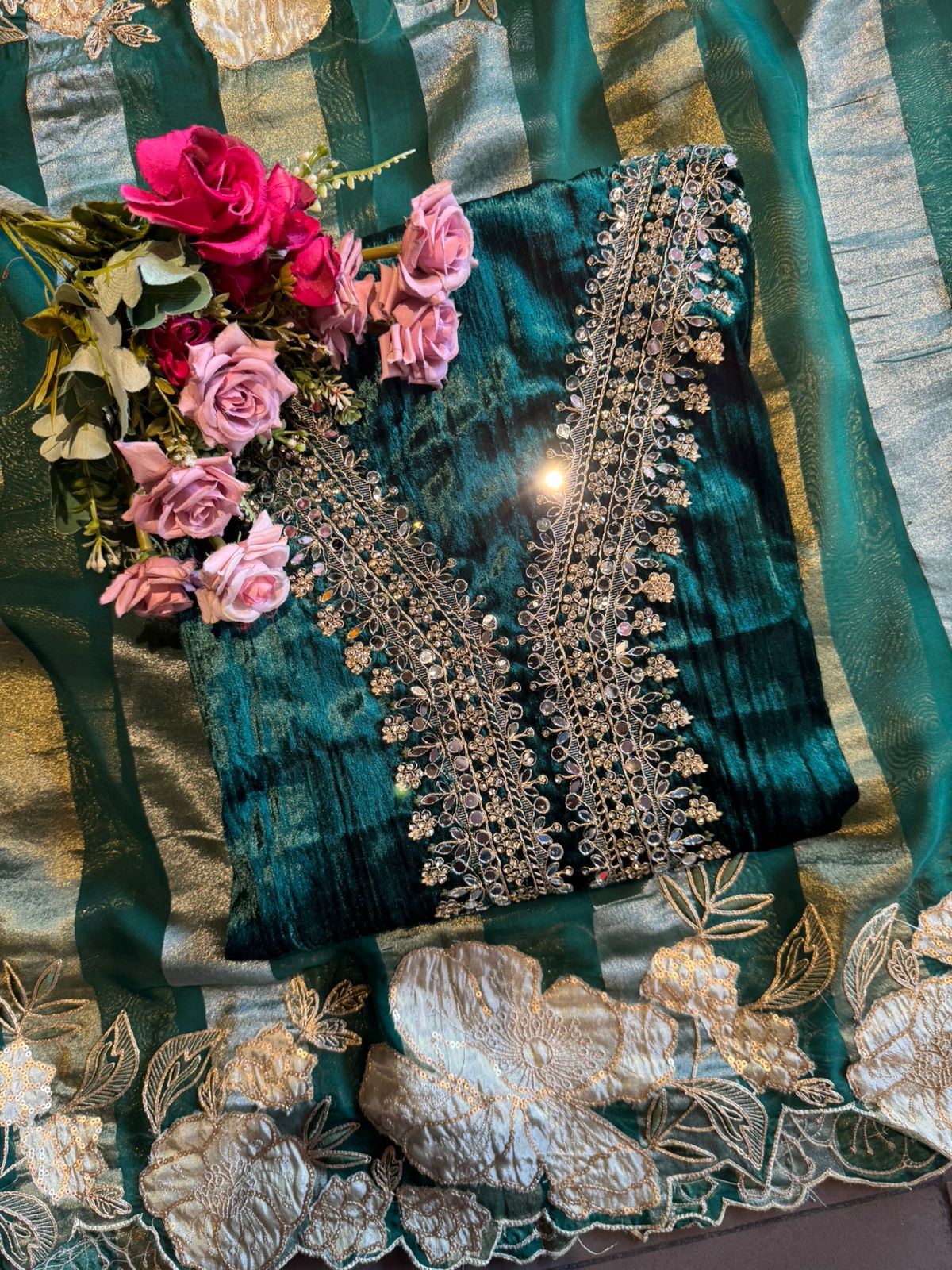 Luxurious Velvet Suit