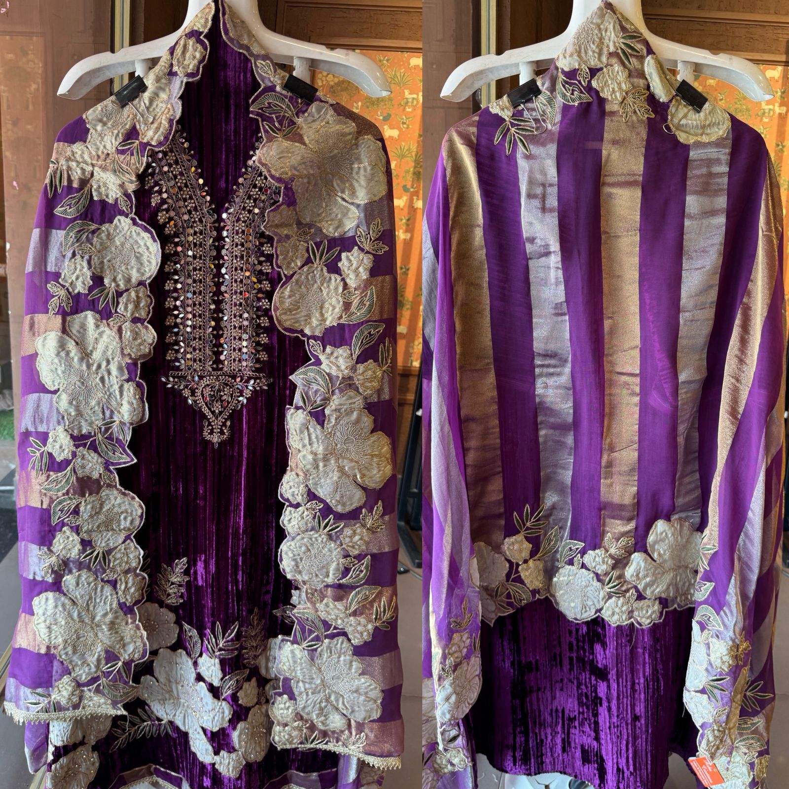 Luxurious Velvet Suit