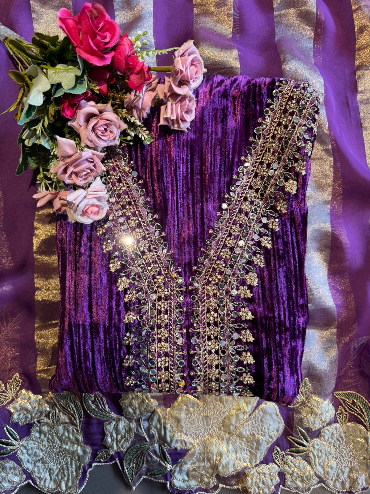 Luxurious Velvet Suit