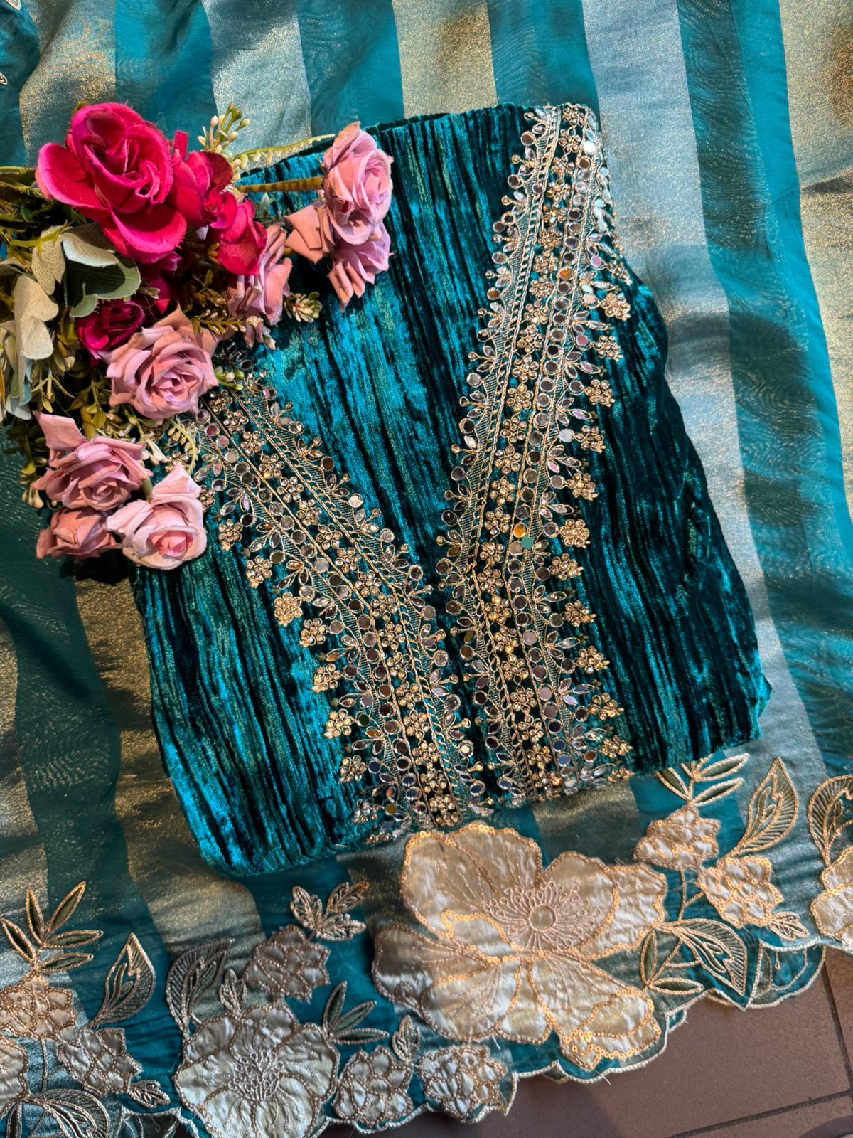Luxurious Velvet Suit