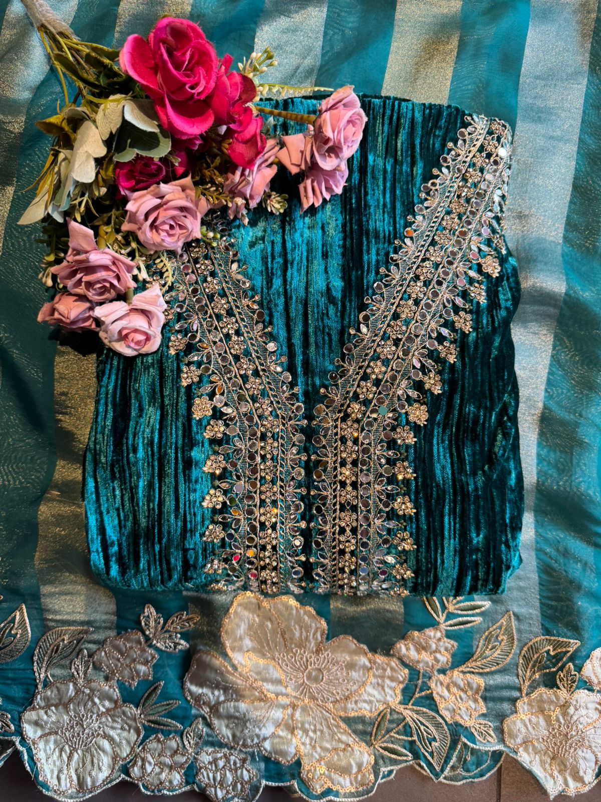 Luxurious Velvet Suit