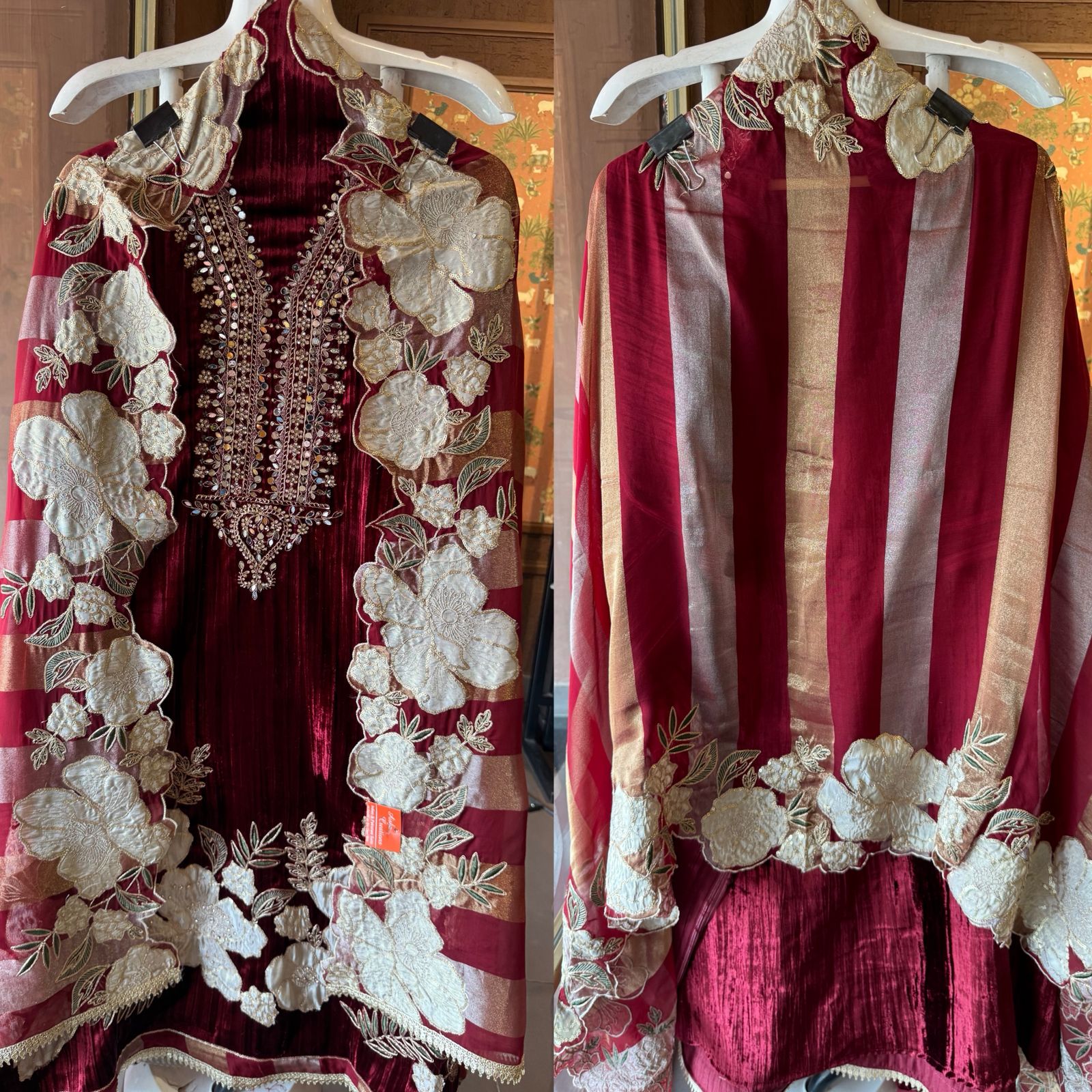 Luxurious Velvet Suit