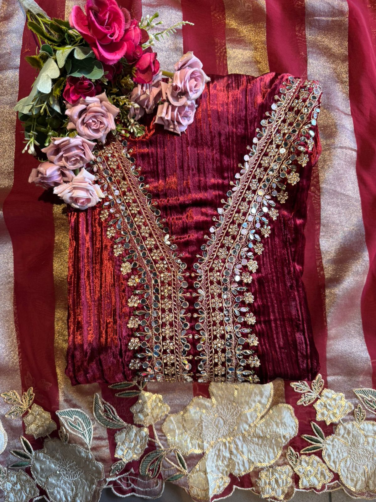 Luxurious Velvet Suit