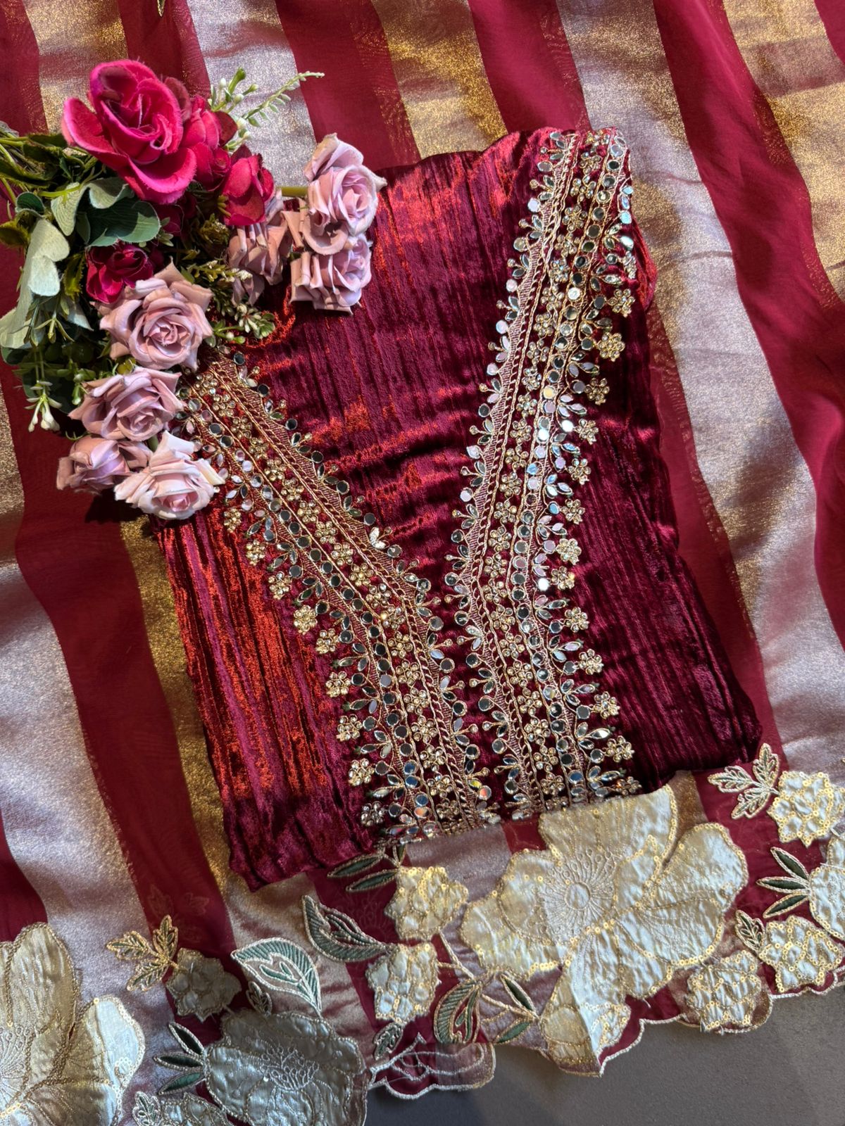Luxurious Velvet Suit