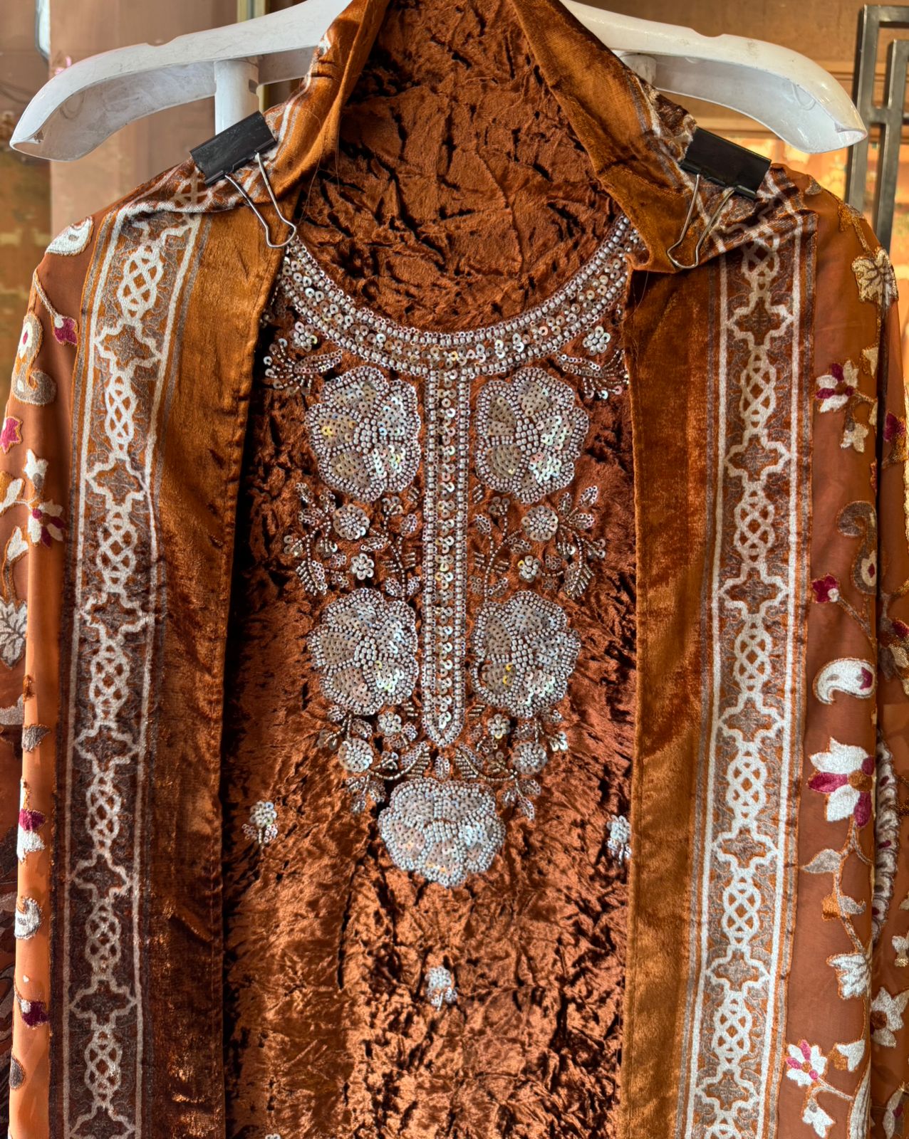 Elegant Velvet Suit
