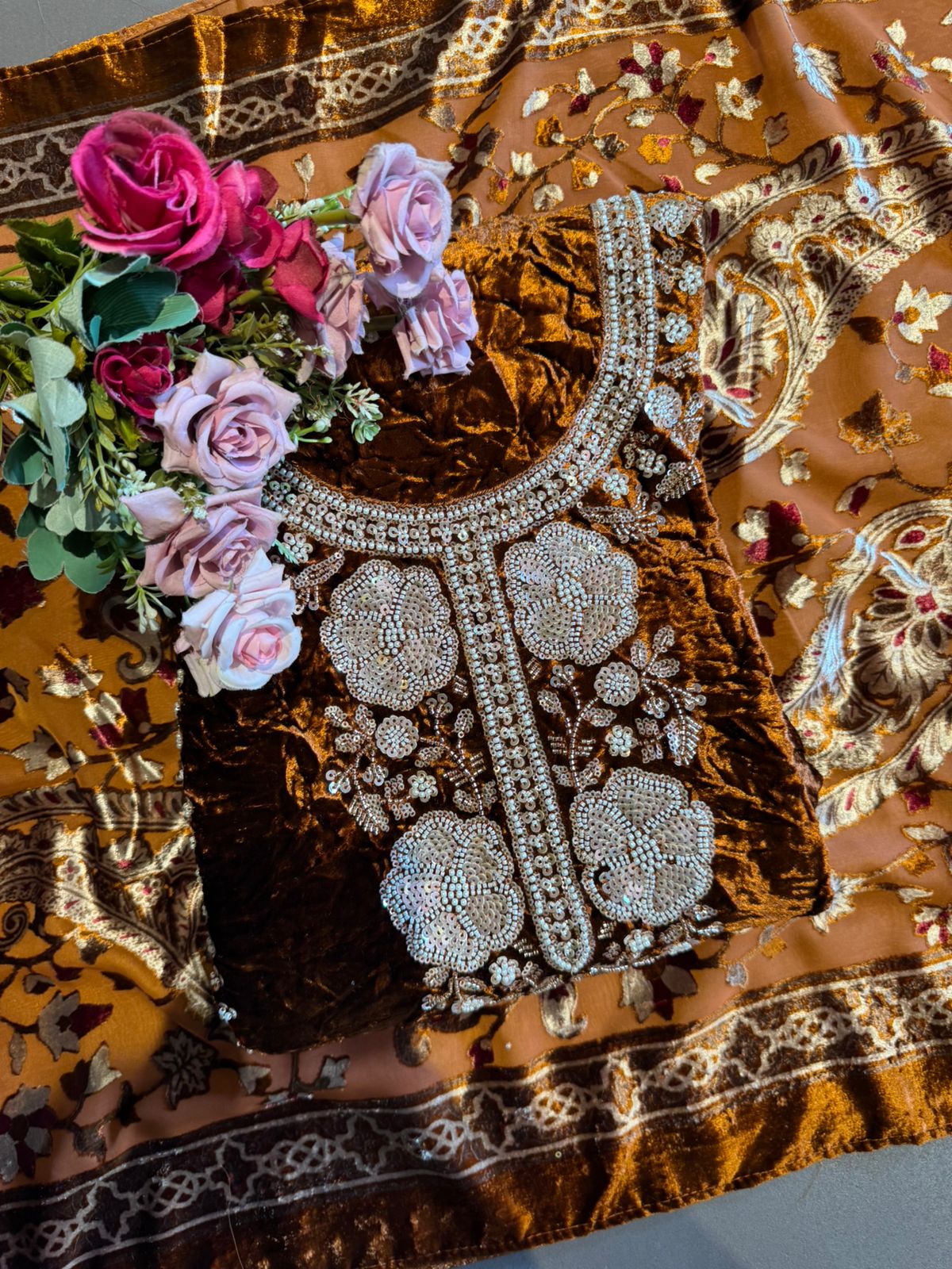 Elegant Velvet Suit
