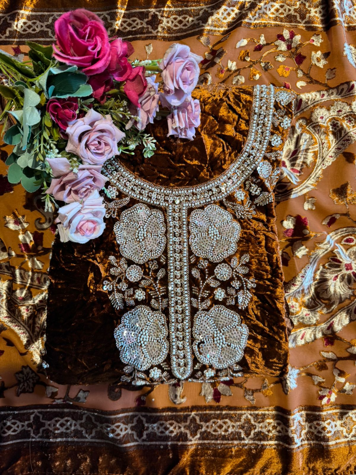 Elegant Velvet Suit