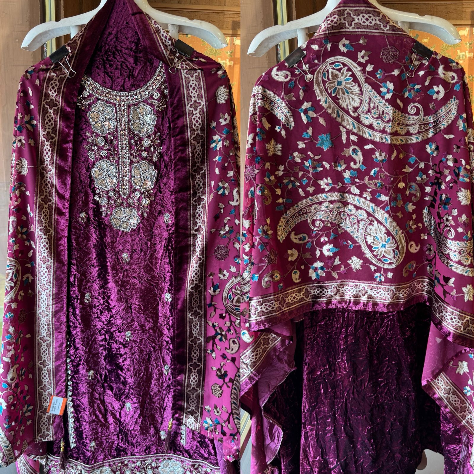 Elegant Velvet Suit