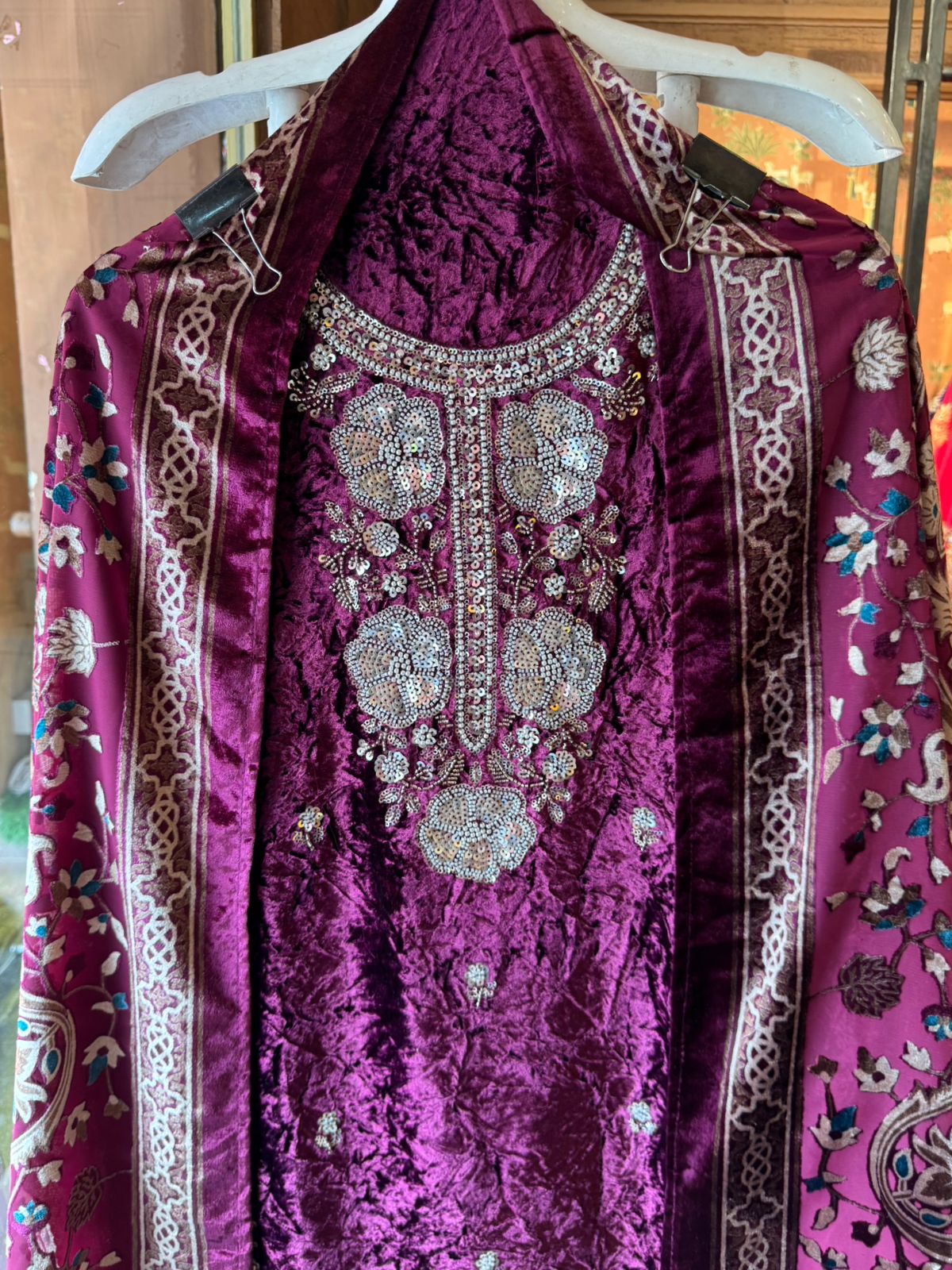 Elegant Velvet Suit