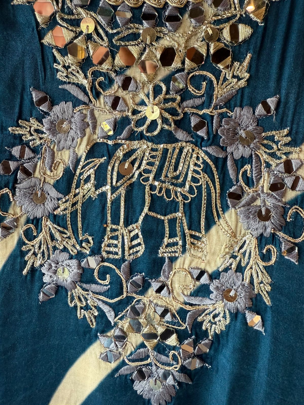 Satin-Silk Bandhani Suit