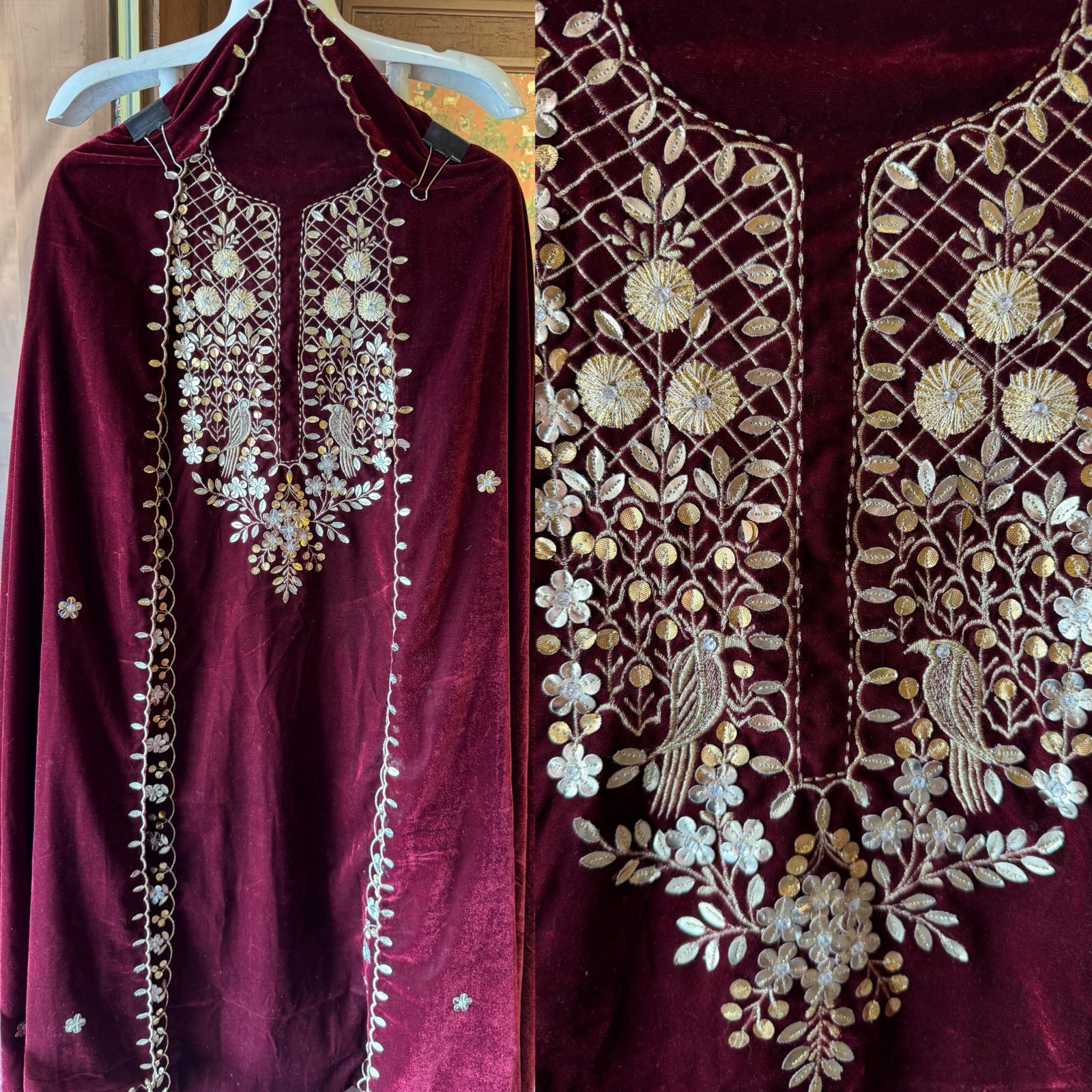 Rich velvet Suit