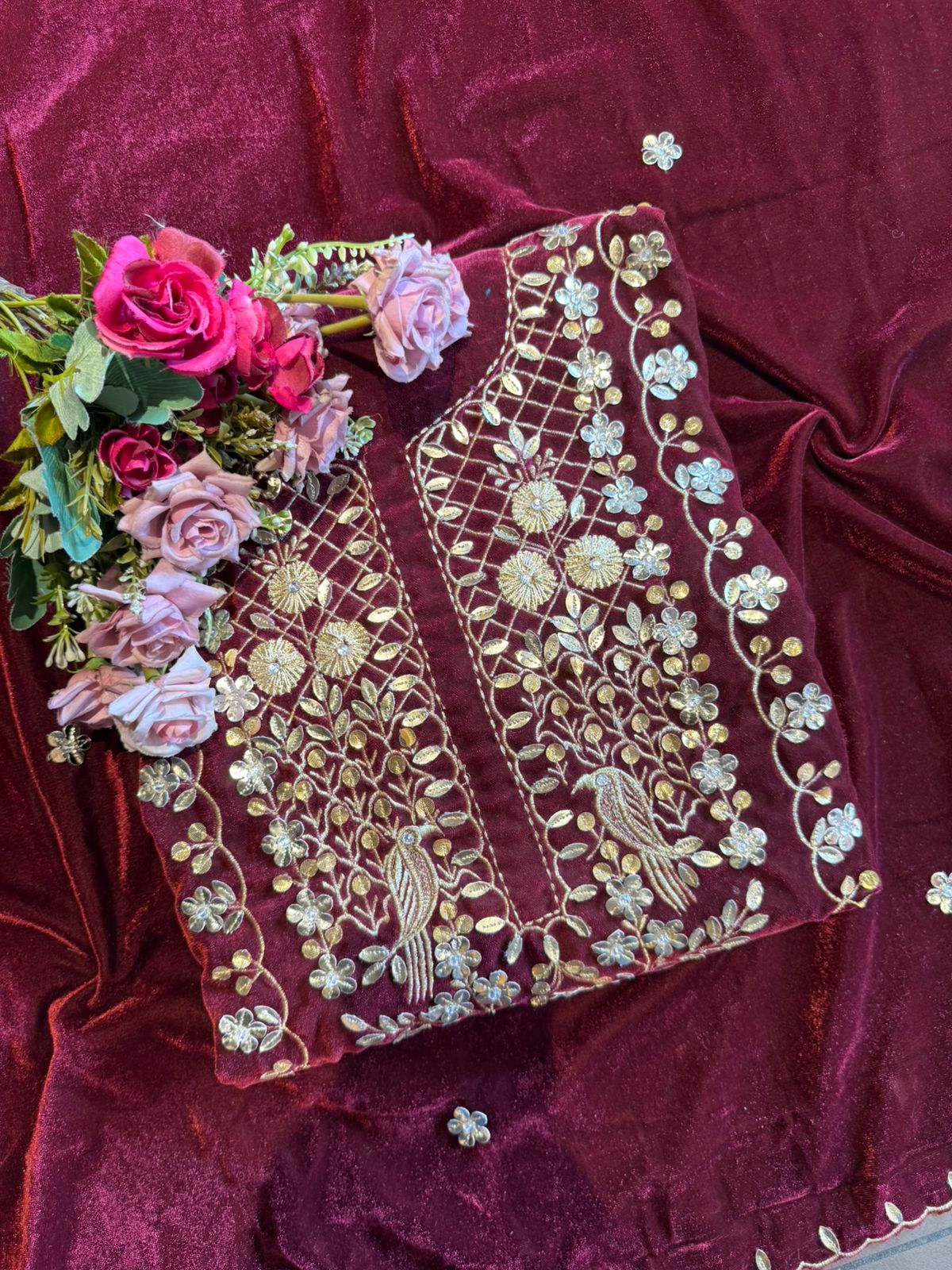 Rich velvet Suit