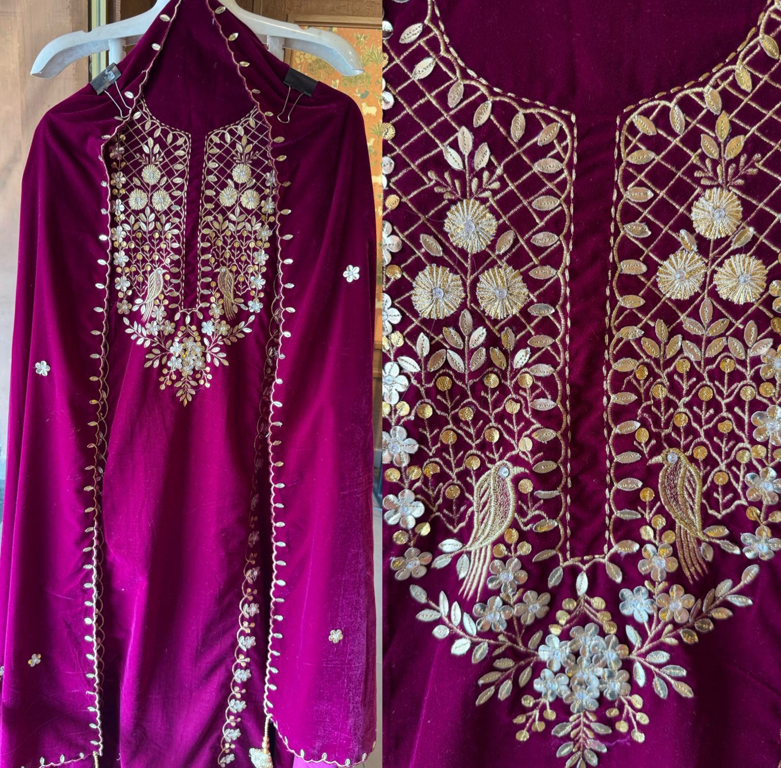 Rich velvet Suit