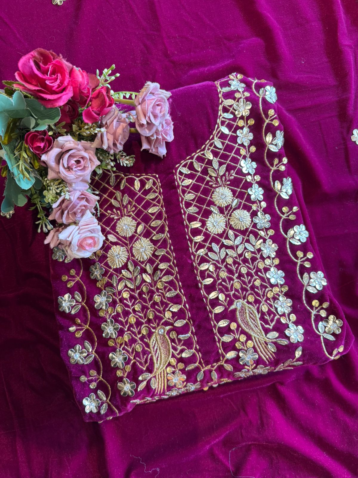 Rich velvet Suit