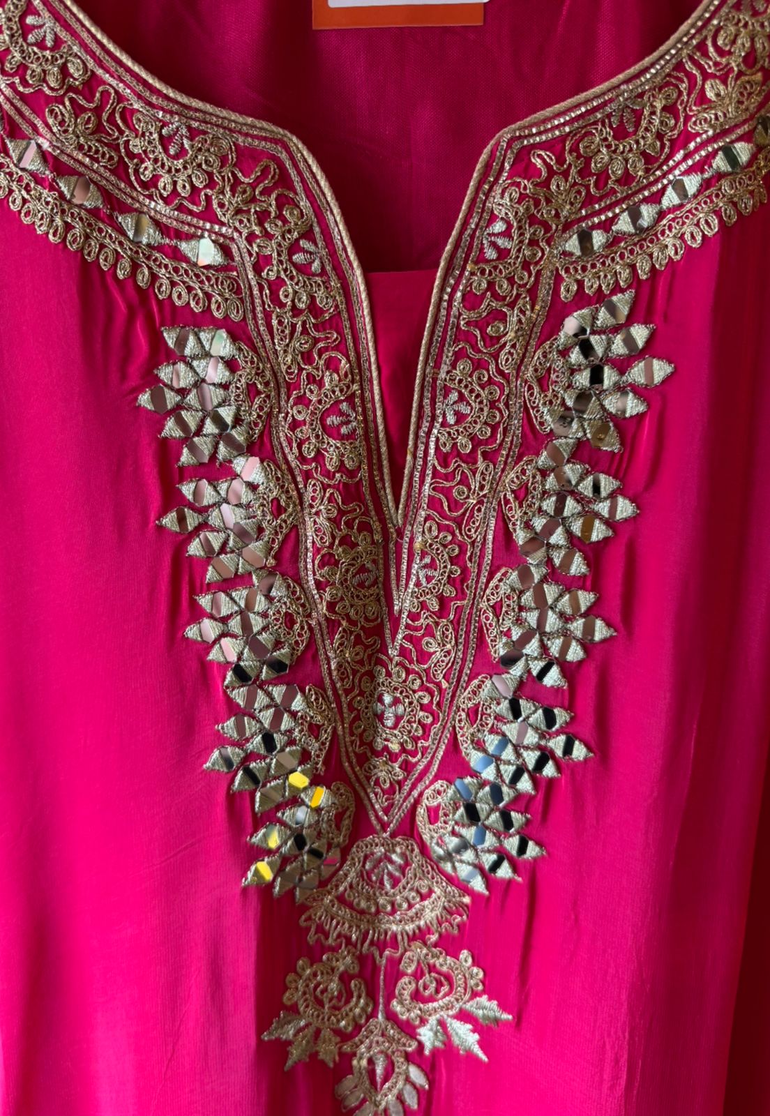 Pure crepe traditional suit