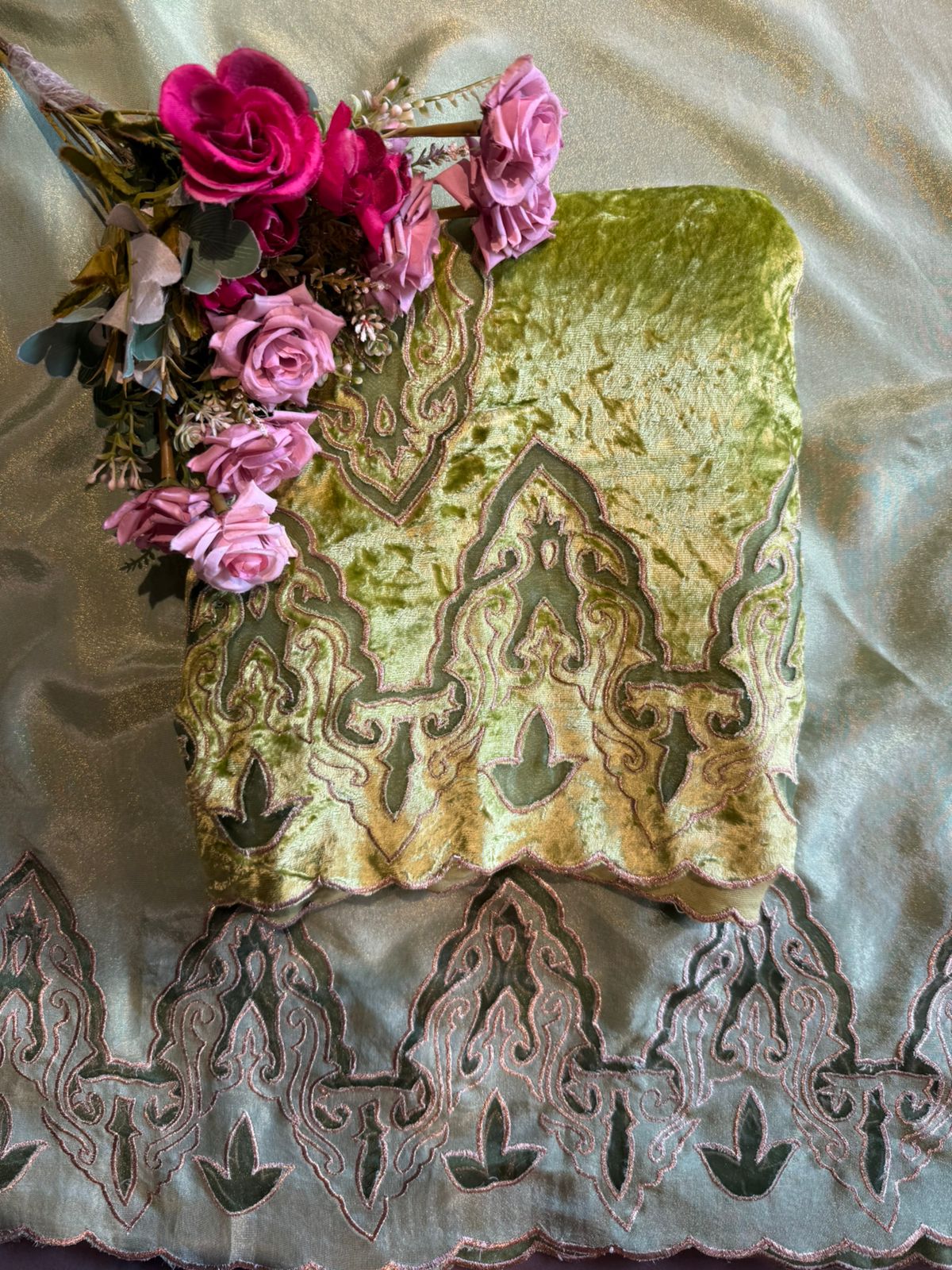 Pure silk velvet Shirt