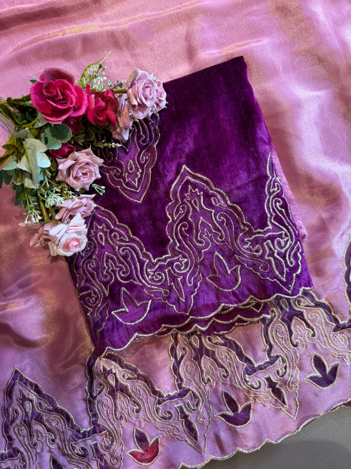 Pure silk velvet Shirt