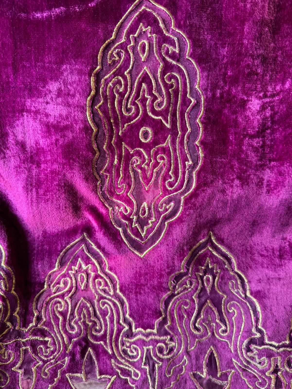 Pure silk velvet Shirt