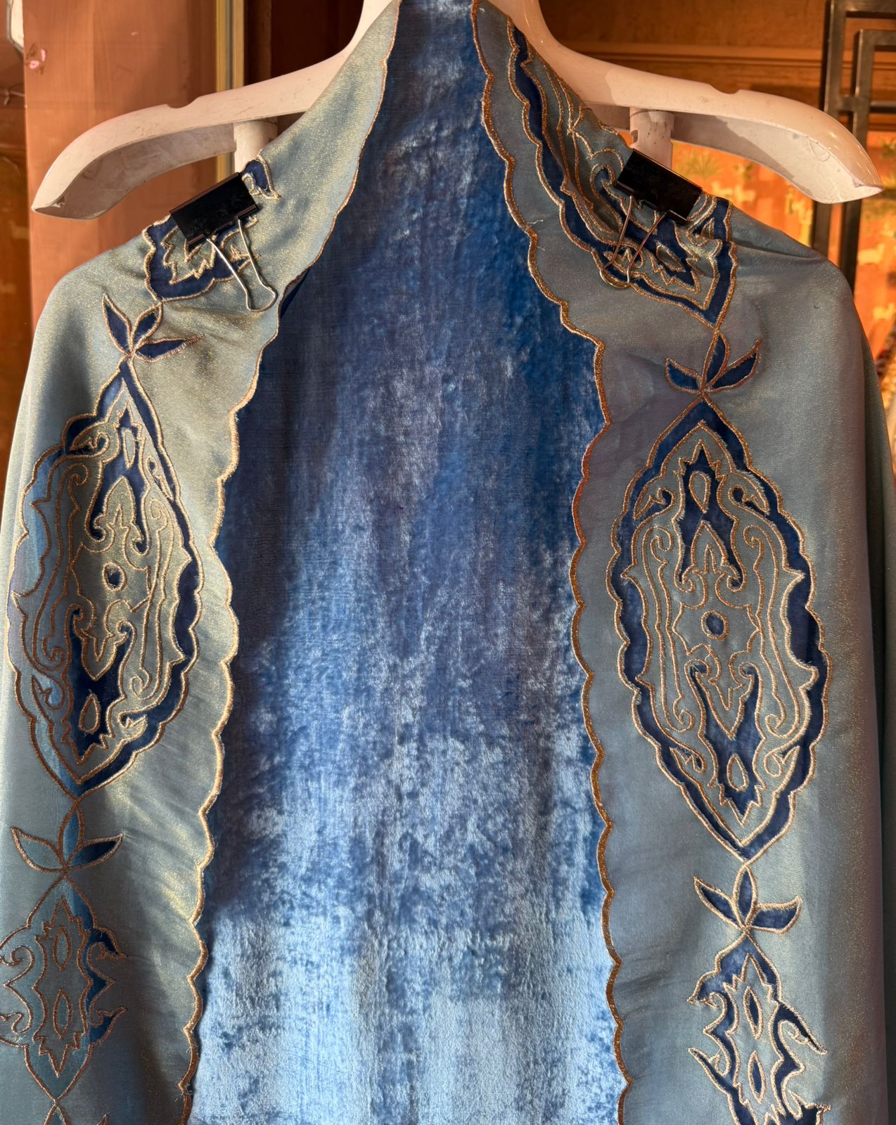 Pure silk velvet Shirt