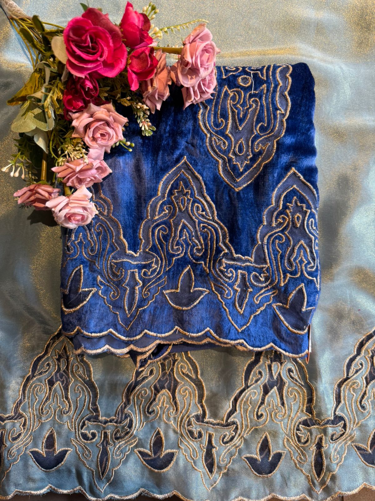 Pure silk velvet Shirt