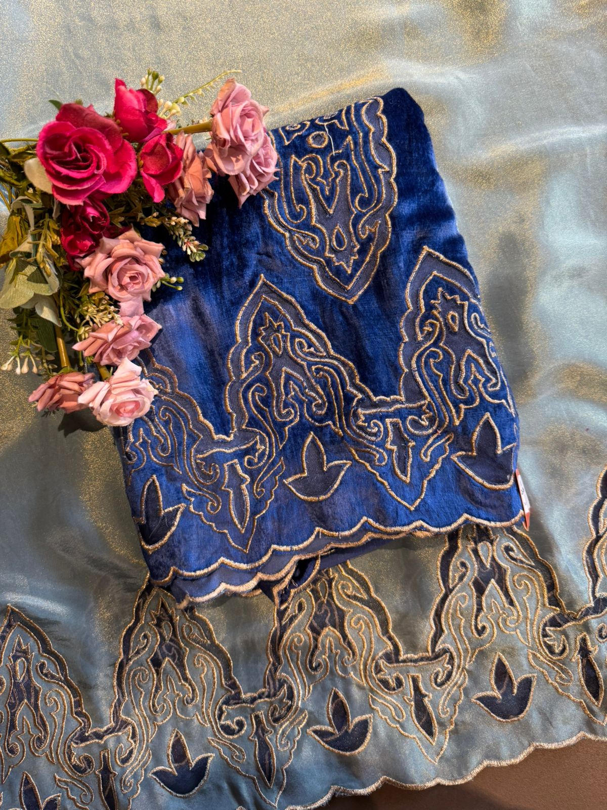 Pure silk velvet Shirt