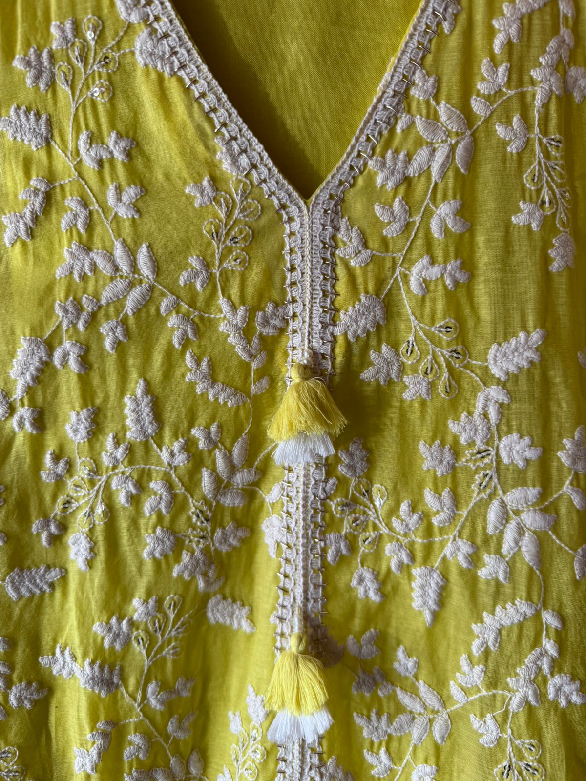 Summer Chikankari Embroidered Unstitched Suit