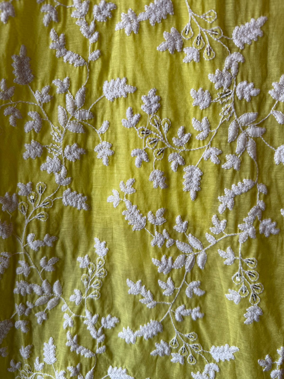 Summer Chikankari Embroidered Unstitched Suit